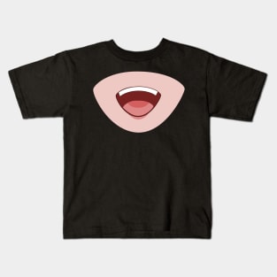 Manga Smile Mask Kids T-Shirt